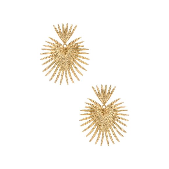 SHASHI Jewelry - SHASHI Throne Earrings in Gold One Size New Womens Dance Drop